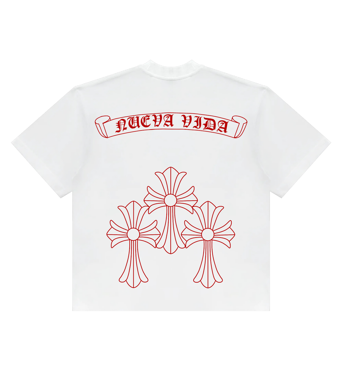 NUEVAVIDA “Chrome” White & Red “COMING SOON”